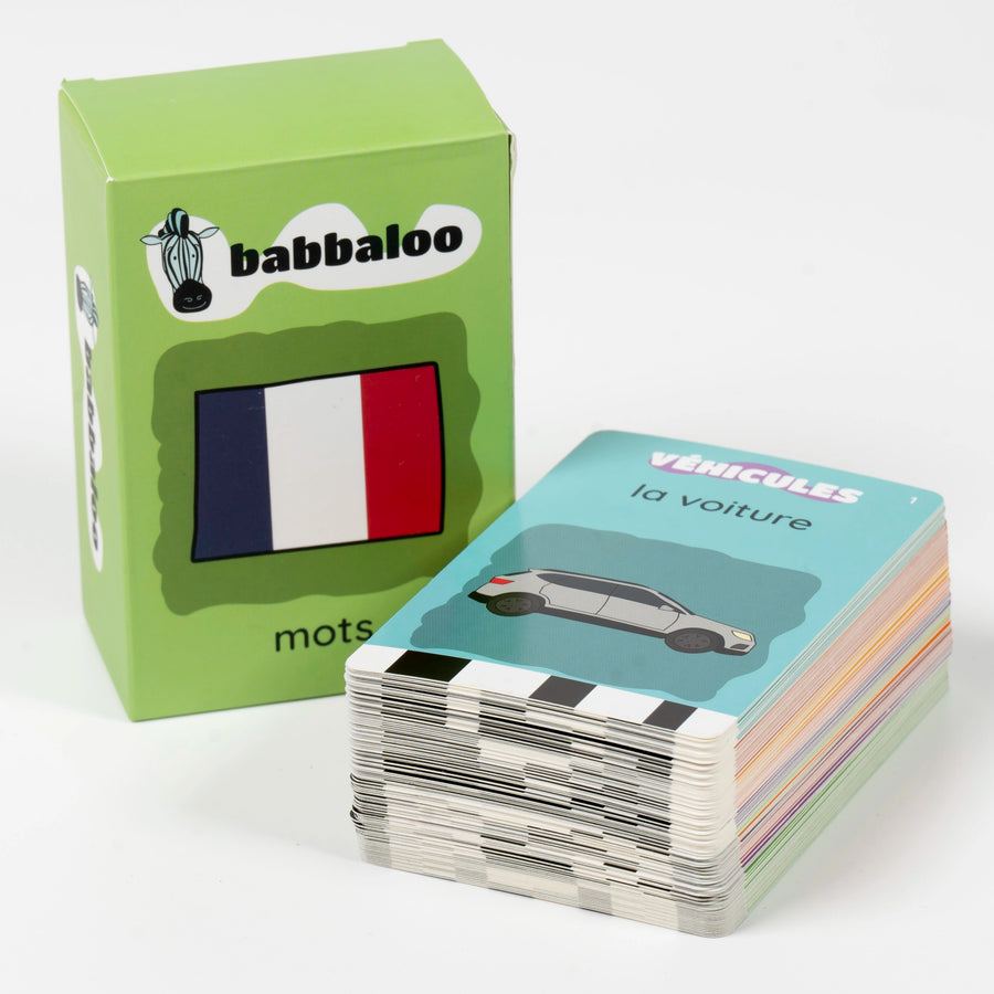 Babbaloo flitskaarten Frans